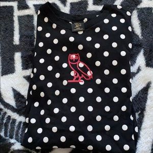 OVO Drake Black and White Longsleeve